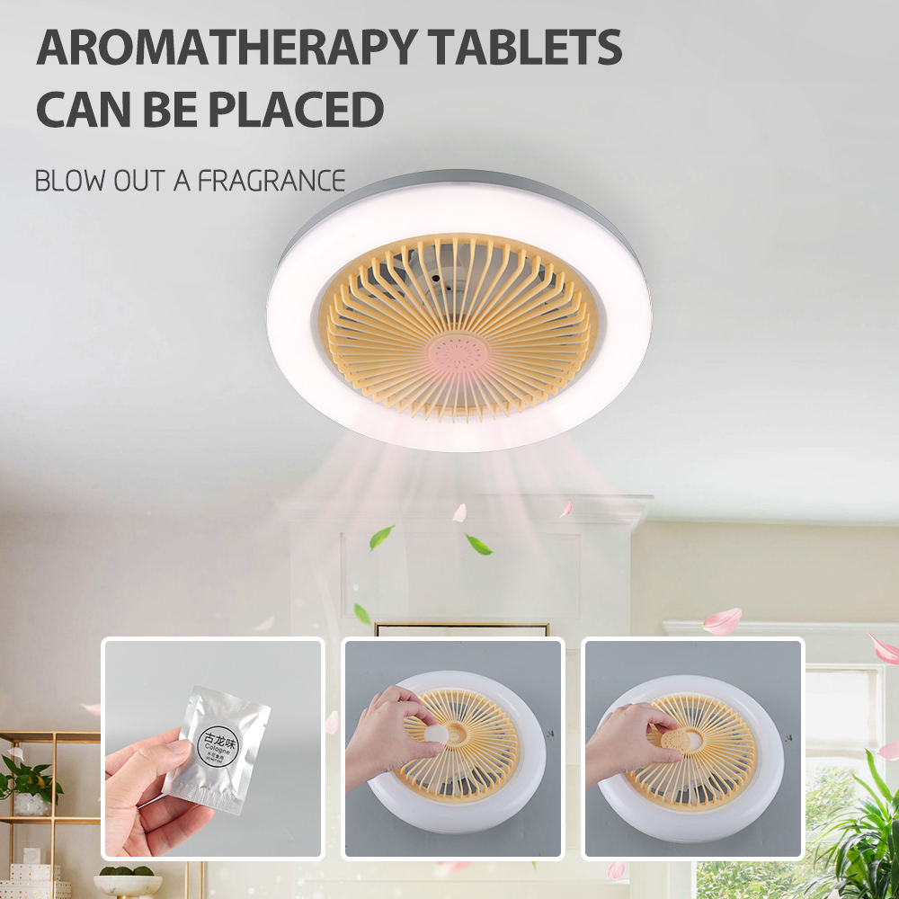 Luz del ventilador de aromaterapia2