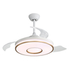 Fan de techo llevada retractable elegante interior de 42 pulgadas con la luz KBS-Y42116